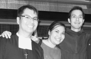 Forward to June 29, 2013... (R to L: the Lasallian Brother, the Surgeon, and the Franciscan Priest) Answering our different Calling- and doing nothing less than God's Work :) 
